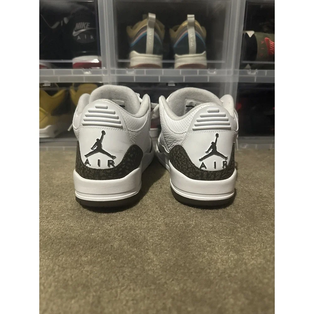 Nike Air Jordan Retro 3 Mocha 2018 136064122 Size 10.5 Men